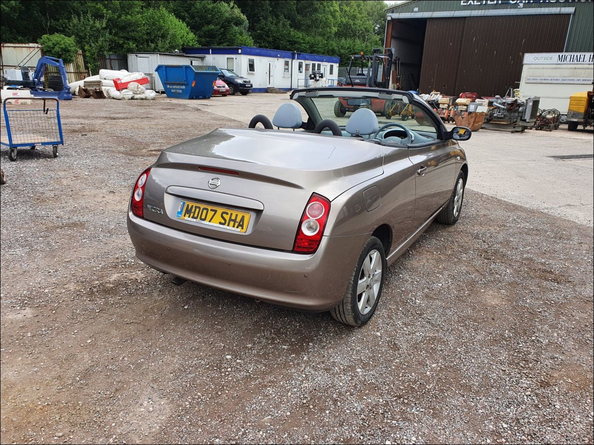 07/07 NISSAN MICRA URBIS - 1386cc 2dr Coupe (Brown, 122k) - Image 8 of 15