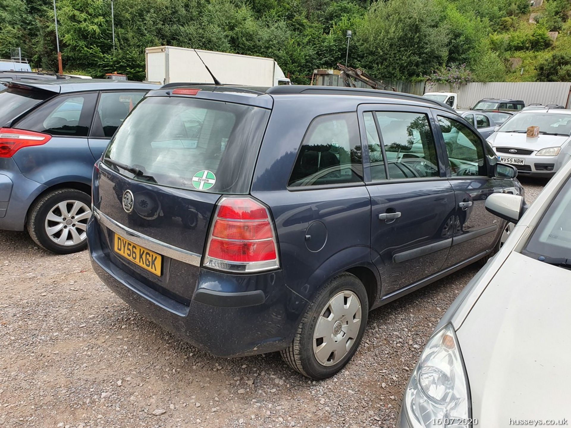 07/56 VAUXHALL ZAFIRA LIFE - 1598cc 5dr MPV (Blue, 113k) - Image 2 of 12