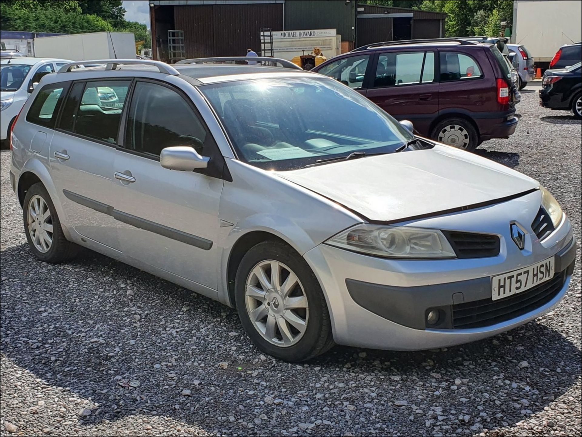 08/57 RENAULT MEGANE DYNAMIQUE - 1598cc 5dr Estate (Silver, 88k)