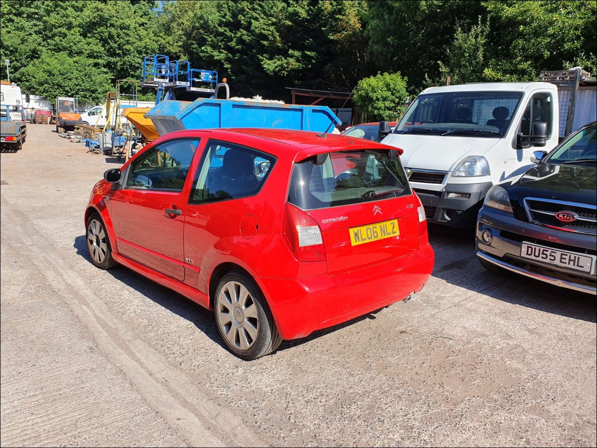 06/06 CITROEN C2 VTS - 1587cc 3dr Hatchback (Red, 89k) - Image 5 of 13