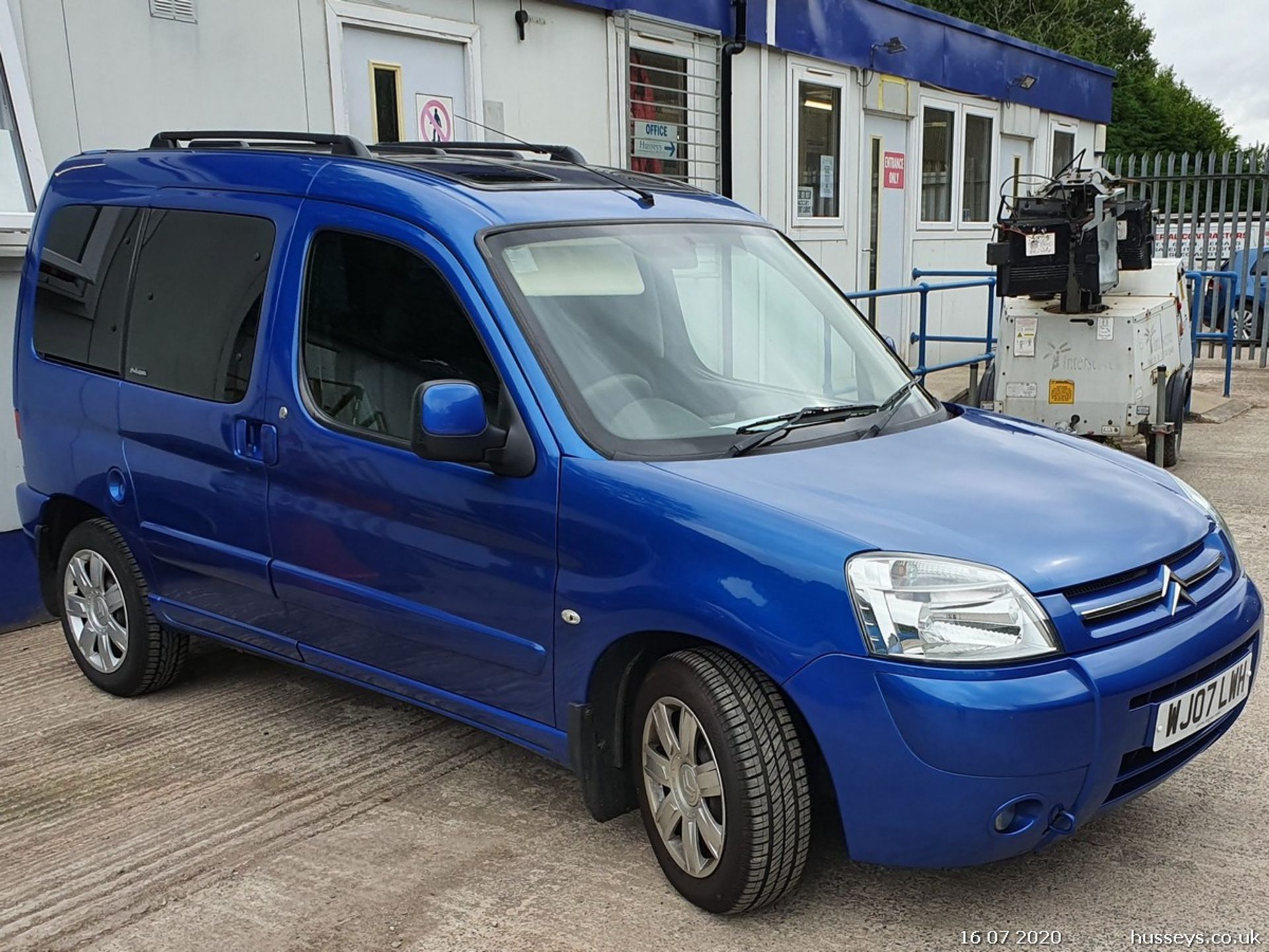 07/07 CITROEN BERLINGO M-S DESIRE 92 - 1560cc 5dr MPV (Blue, 98k)