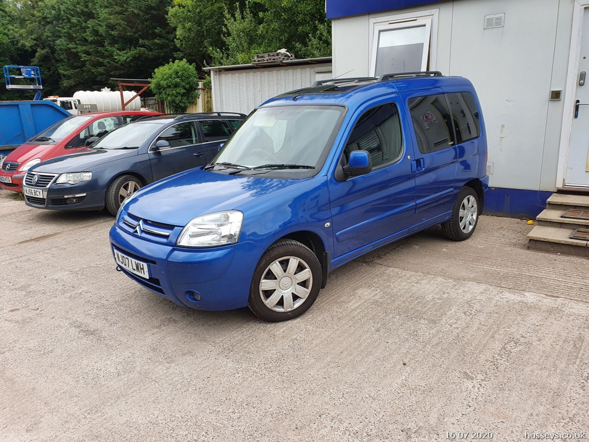 07/07 CITROEN BERLINGO M-S DESIRE 92 - 1560cc 5dr MPV (Blue, 98k) - Image 4 of 24