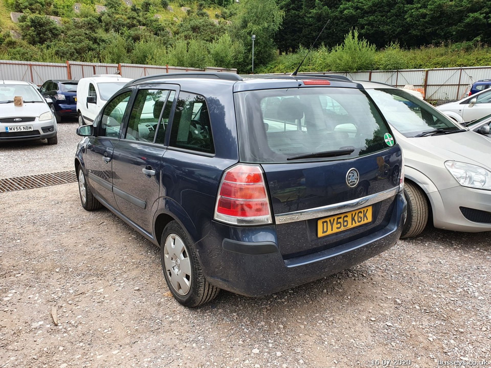 07/56 VAUXHALL ZAFIRA LIFE - 1598cc 5dr MPV (Blue, 113k) - Image 12 of 12