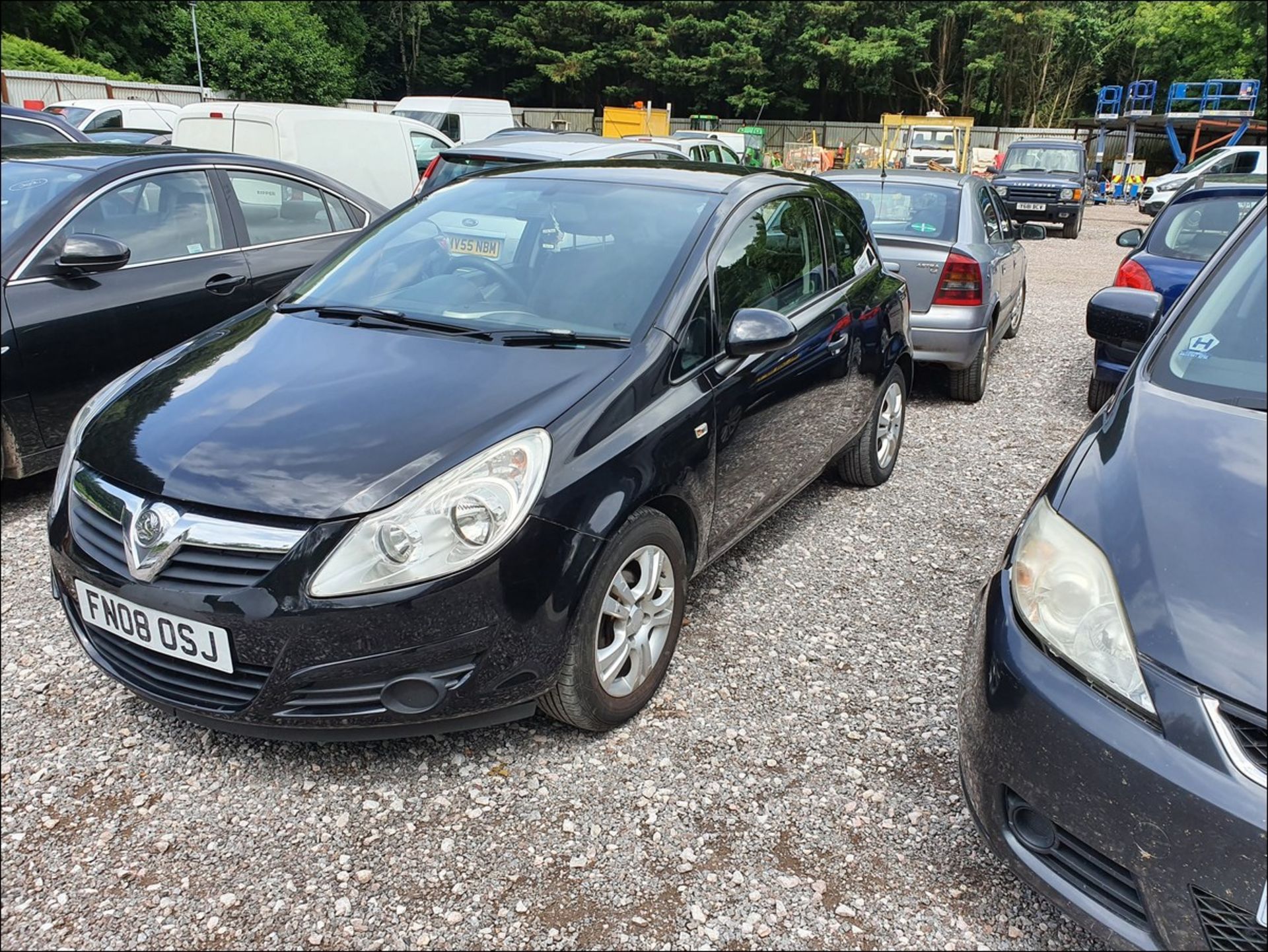 08/08 VAUXHALL CORSA BREEZE - 1229cc 3dr Hatchback (Black, 101k) - Image 14 of 14