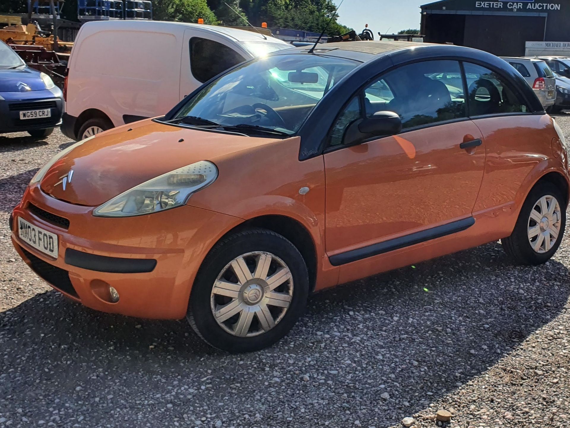 03/03 CITROEN C3 PLURIEL - 1360cc 3dr Convertible (Orange, 78k)