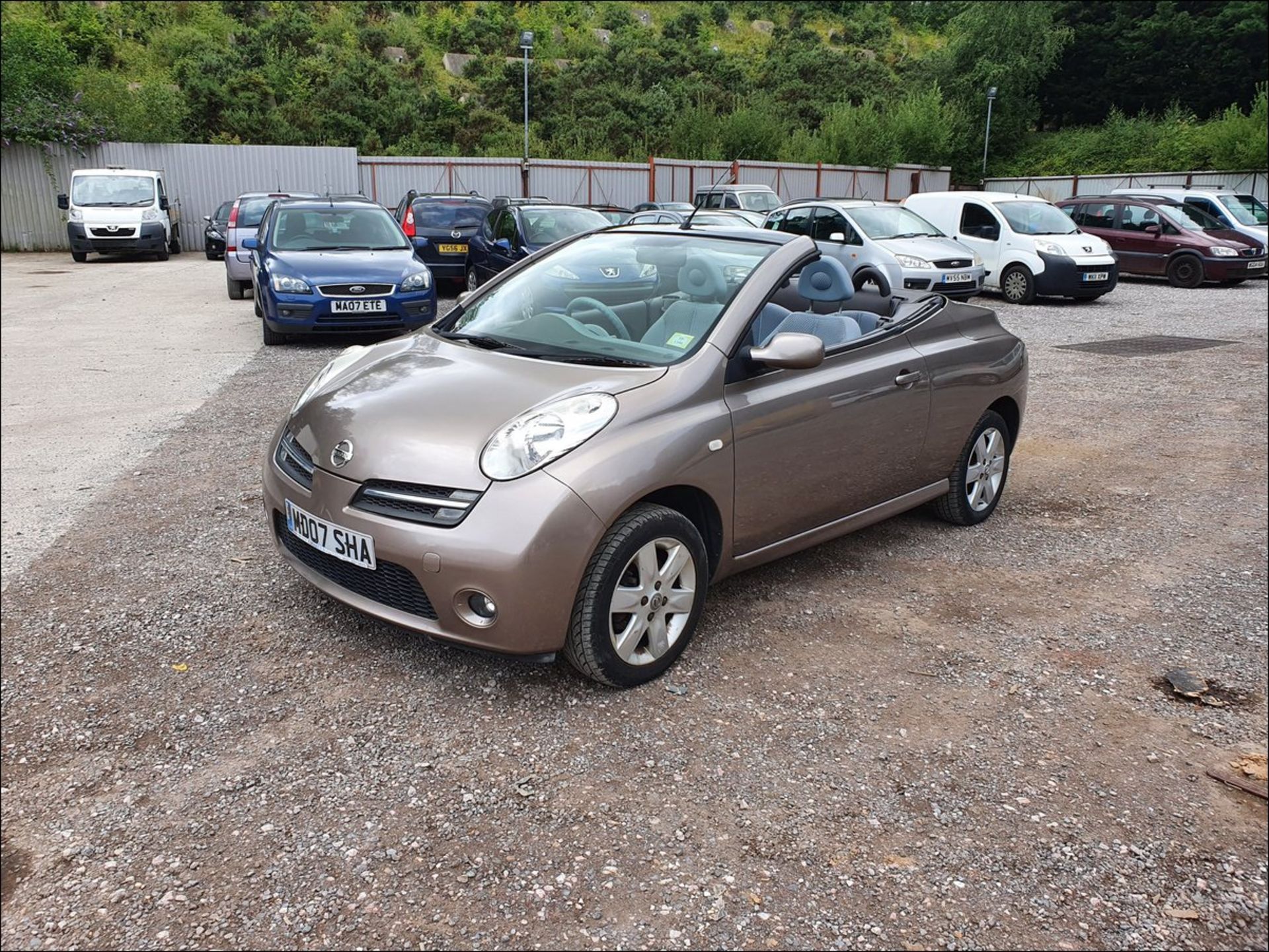 07/07 NISSAN MICRA URBIS - 1386cc 2dr Coupe (Brown, 122k) - Image 4 of 15