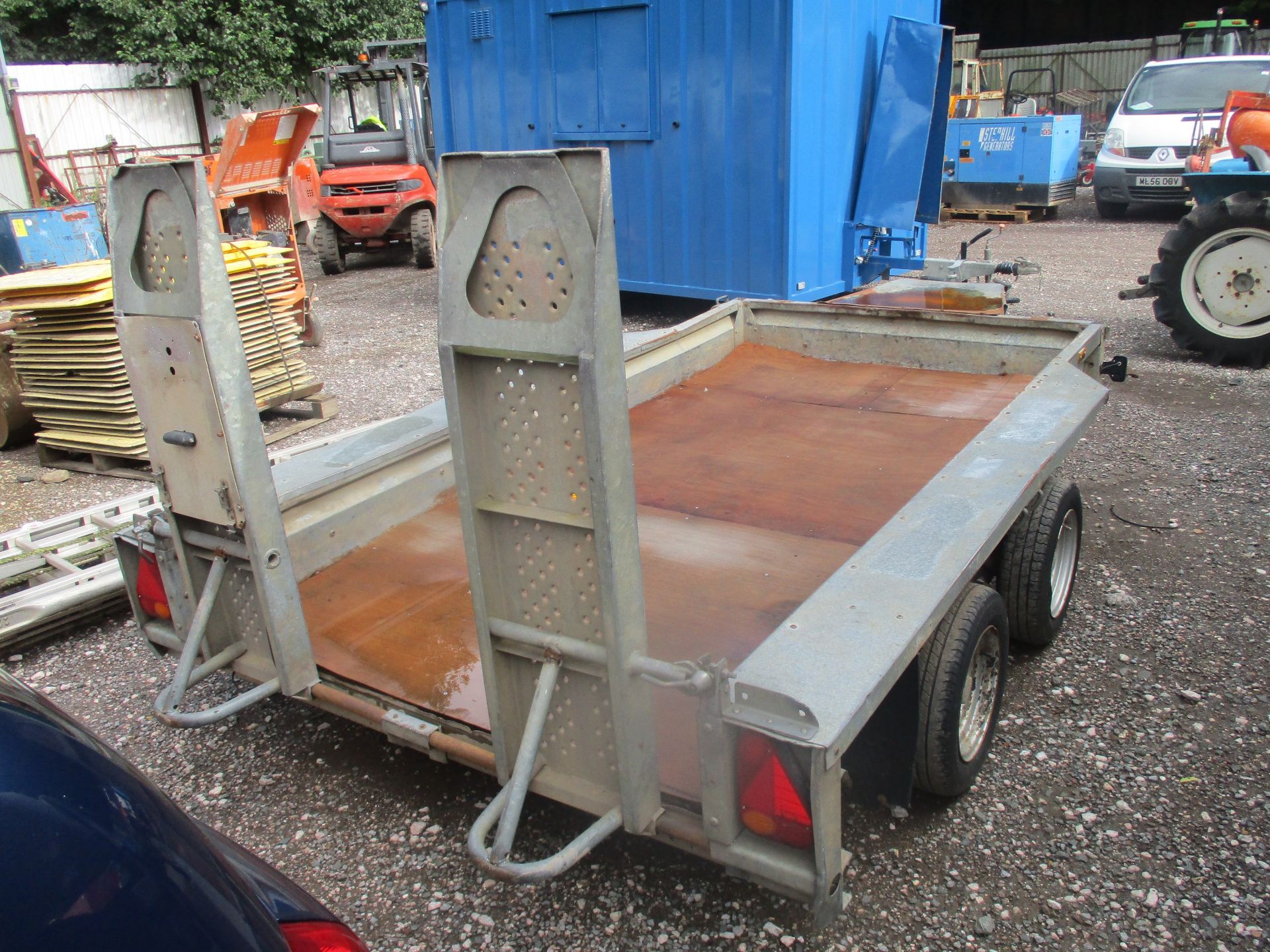 IFOR WILLIAMS 3.5 TON PLANT TRAILER - Image 3 of 3