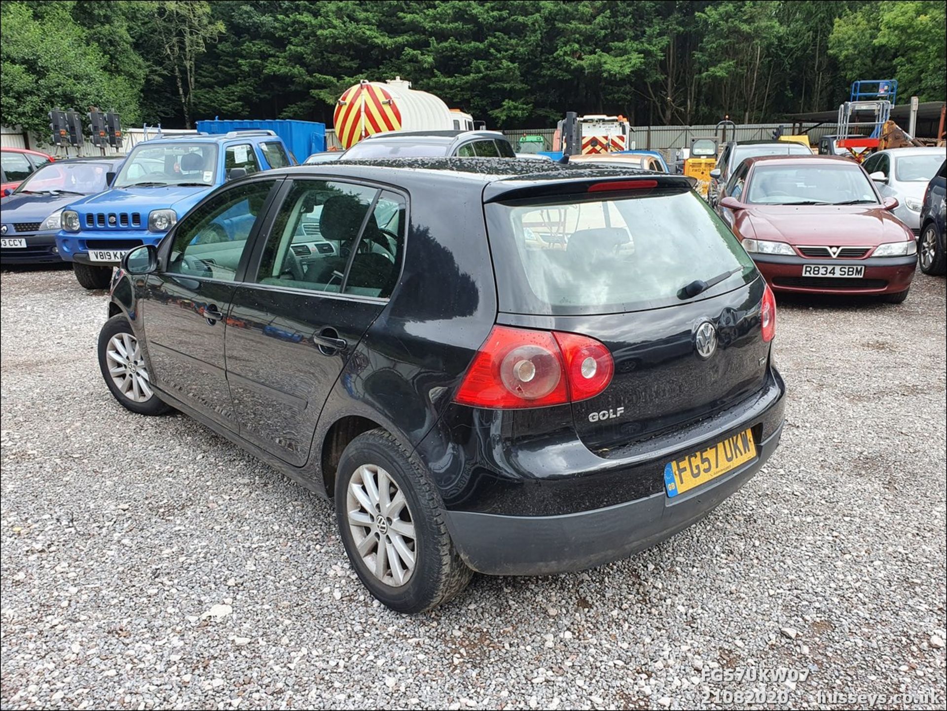 07/57 VOLKSWAGEN GOLF MATCH TDI 105 - 1896cc 5dr Hatchback (Black, 196k) - Image 7 of 14