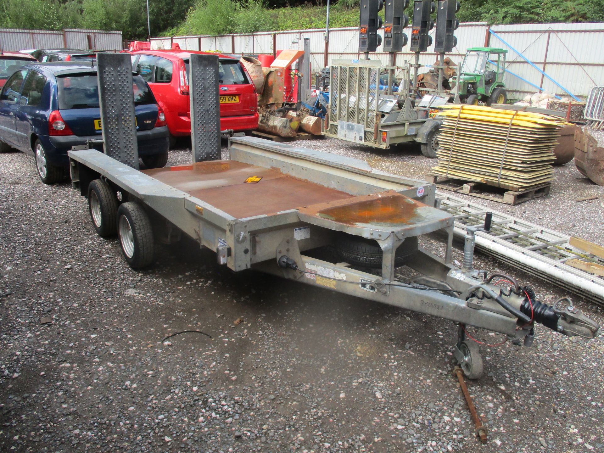 IFOR WILLIAMS 3.5 TON PLANT TRAILER - Image 2 of 3