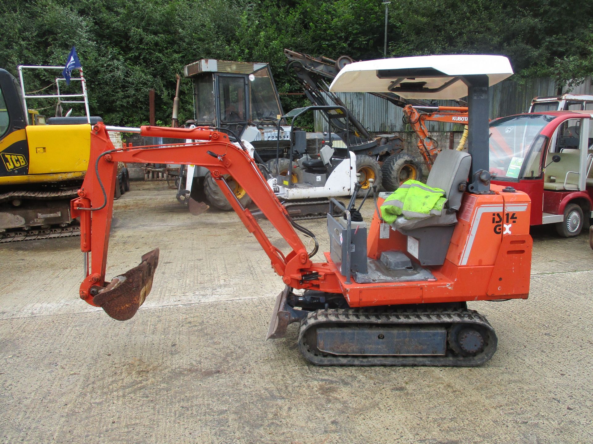 IHI 1.5 TON MINI DIGGER C/W 1 BUCKET 2503HRS RDD