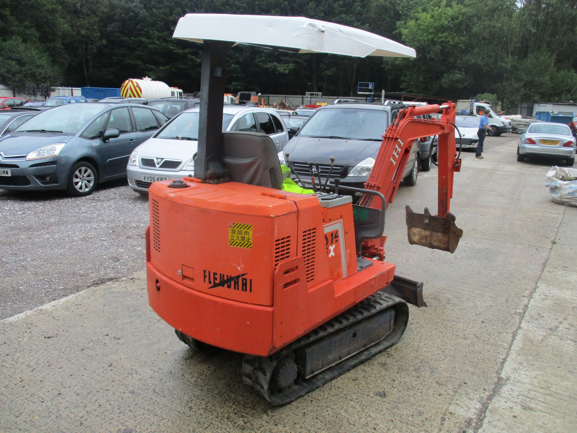 IHI 1.5 TON MINI DIGGER C/W 1 BUCKET 2503HRS RDD - Image 5 of 7