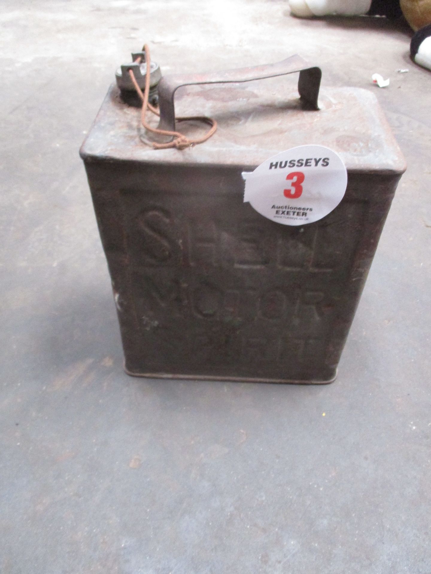 VINTAGE SHELL PETROL CAN