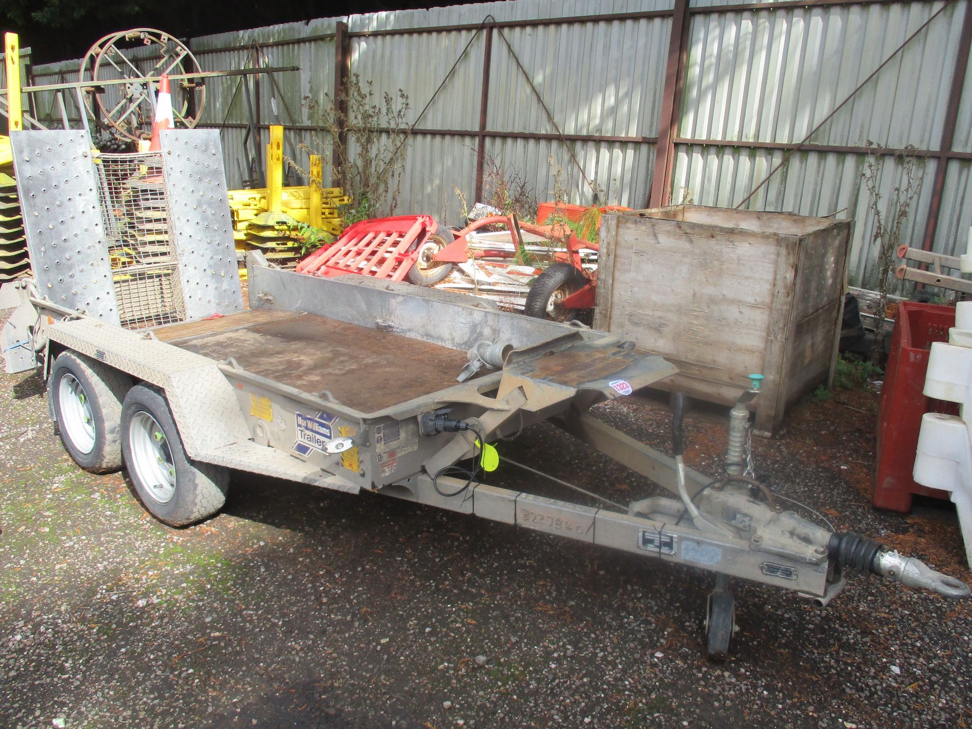 IFOR WILLIAMS TWIN AXLE PLANT TRAILER