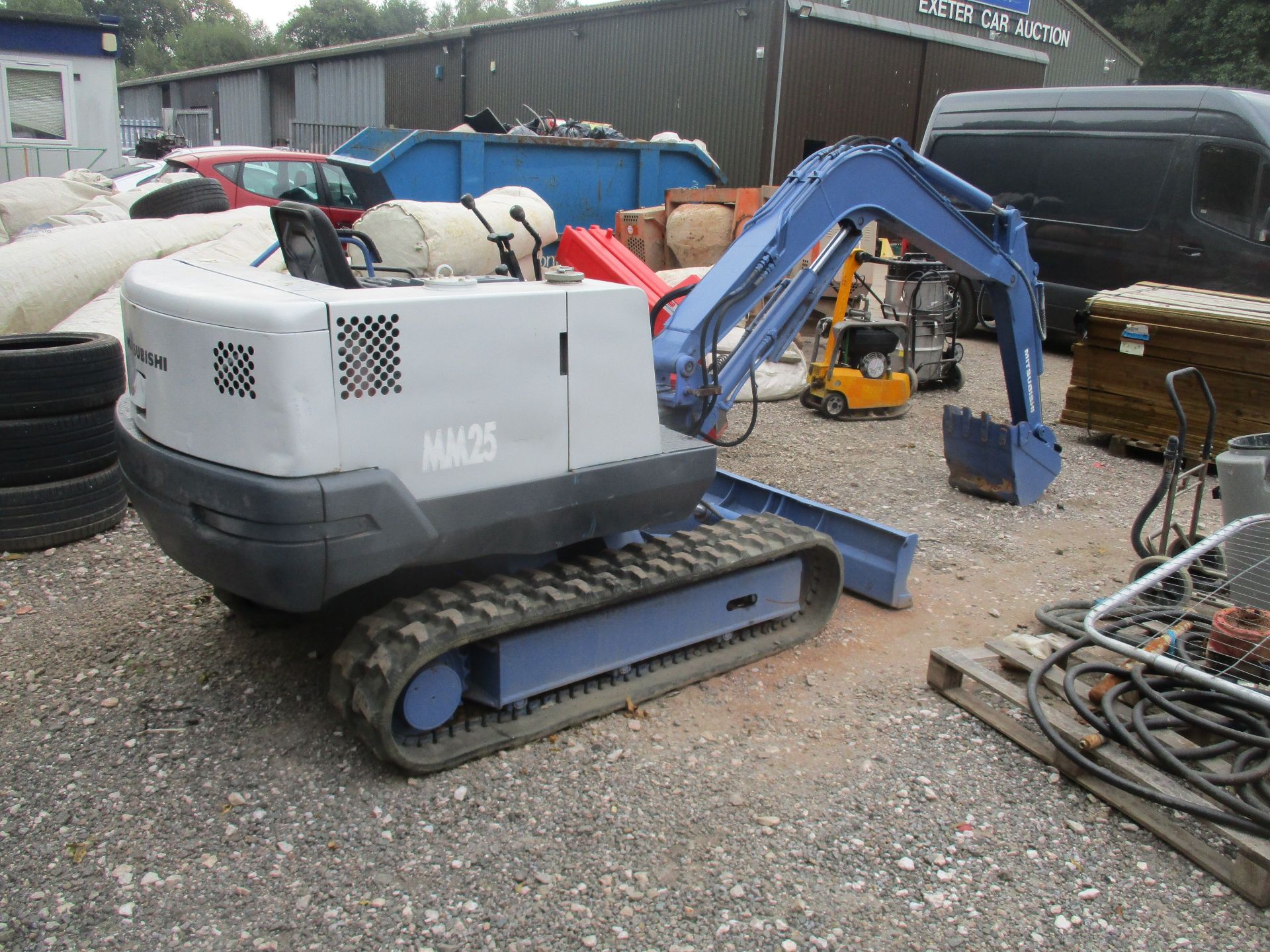 MITSUBISHI MM25 MINI DIGGER 4638 HRS RDD - Image 4 of 6