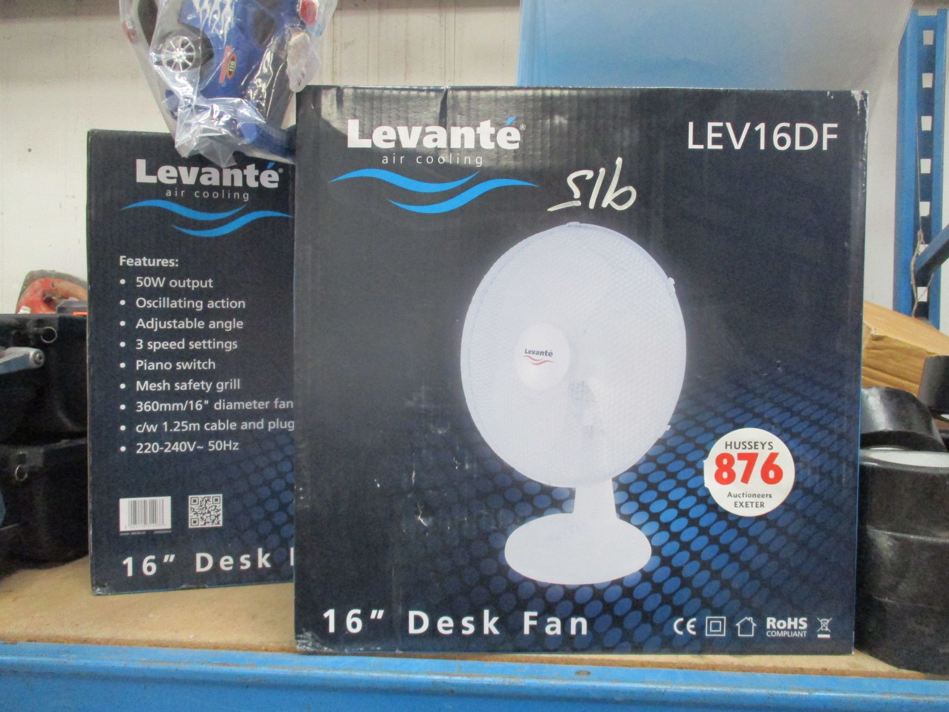 2 DESK FANS