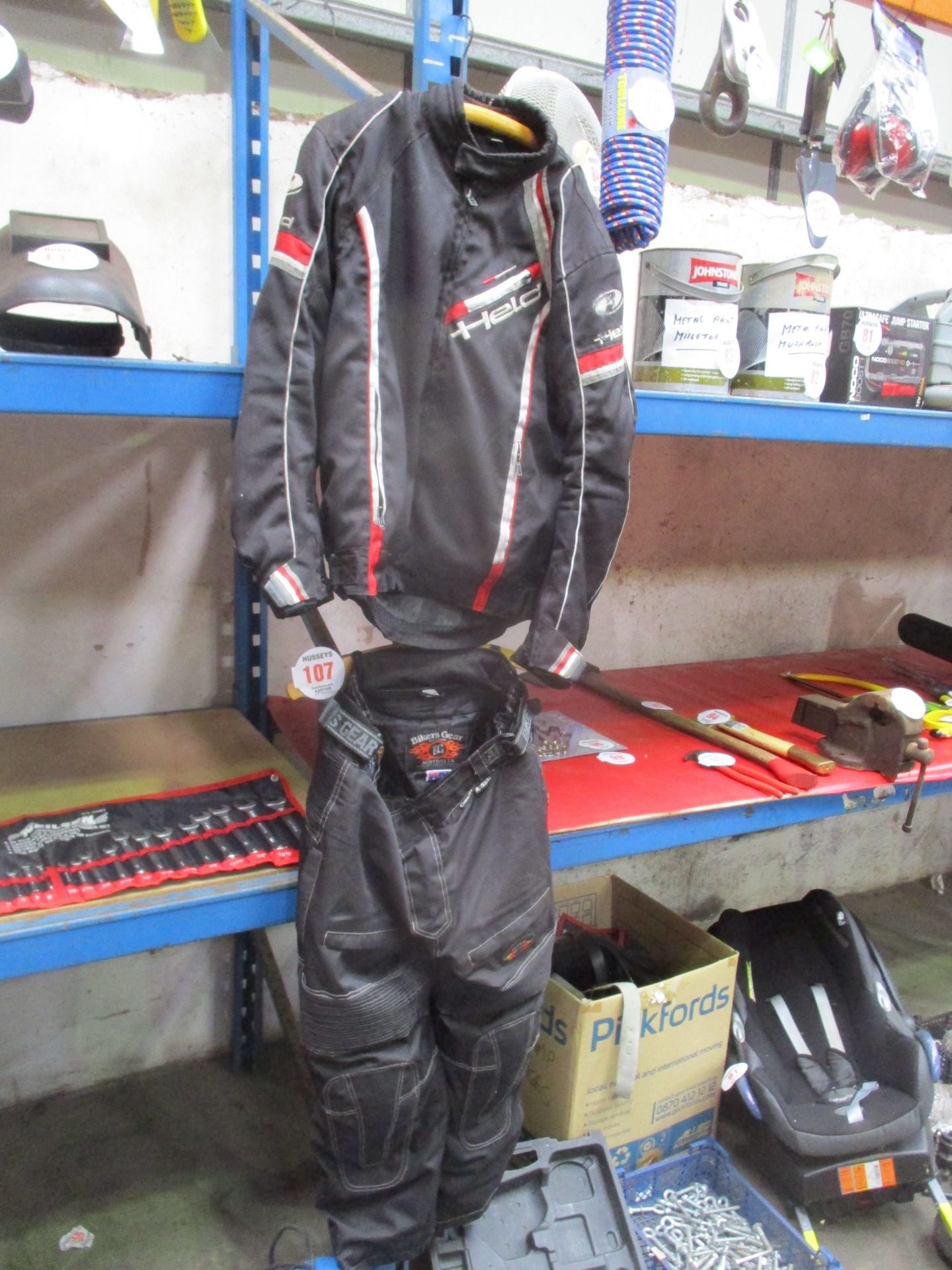 BIKERS OUTFIT JACKET XL & 38 TROUSERS