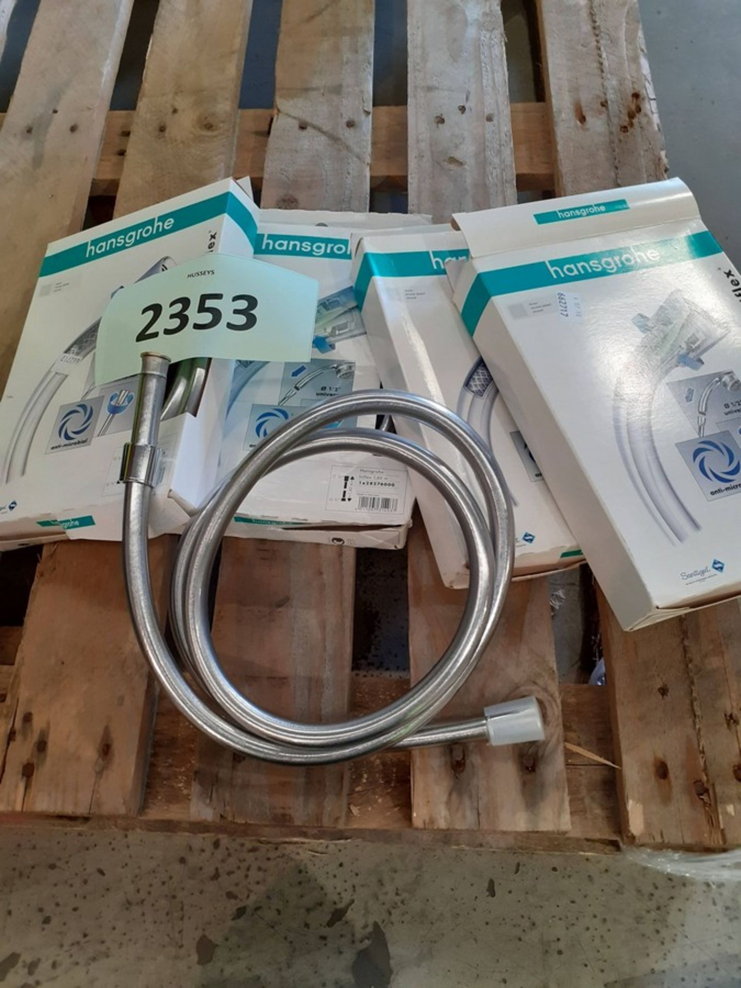 Hansgrohe isiflex chrome plated shower hose 1.6M - 28276-000 x4