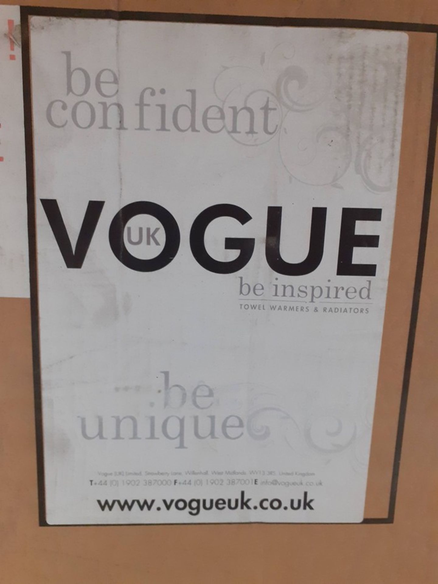Vogue UK Legacy Bronze towel warmer - Image 6 of 6