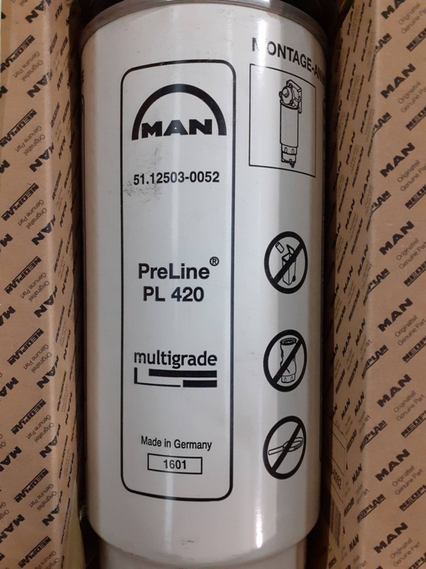 Mann fuel filter preline 4200 - 51.12503-0052 x 4 - Image 2 of 6