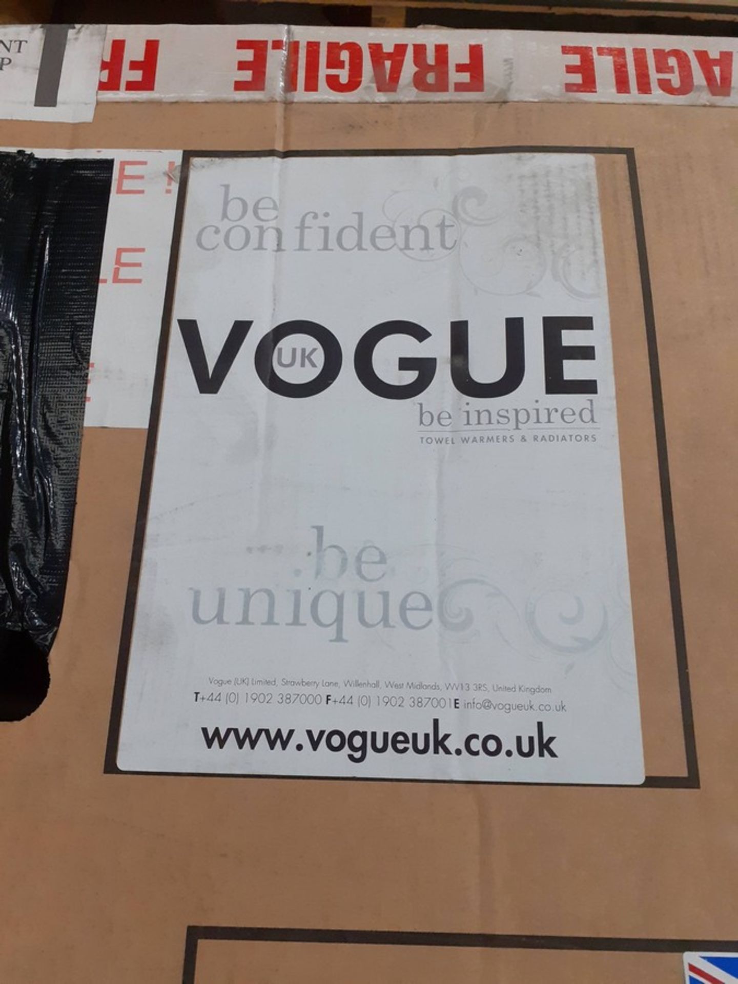 Vogue UK Legacy Bronze towel warmer - Image 5 of 5