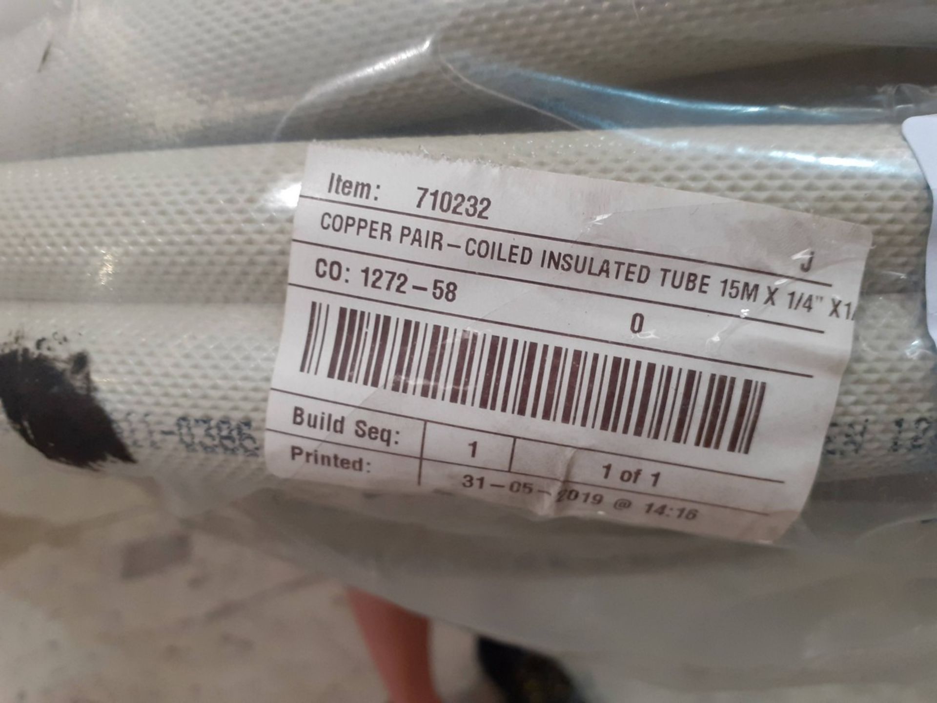 COPPER PAIR-COILED INSULATED TUBE 15M X 1/4" X1/2" - Bild 3 aus 3