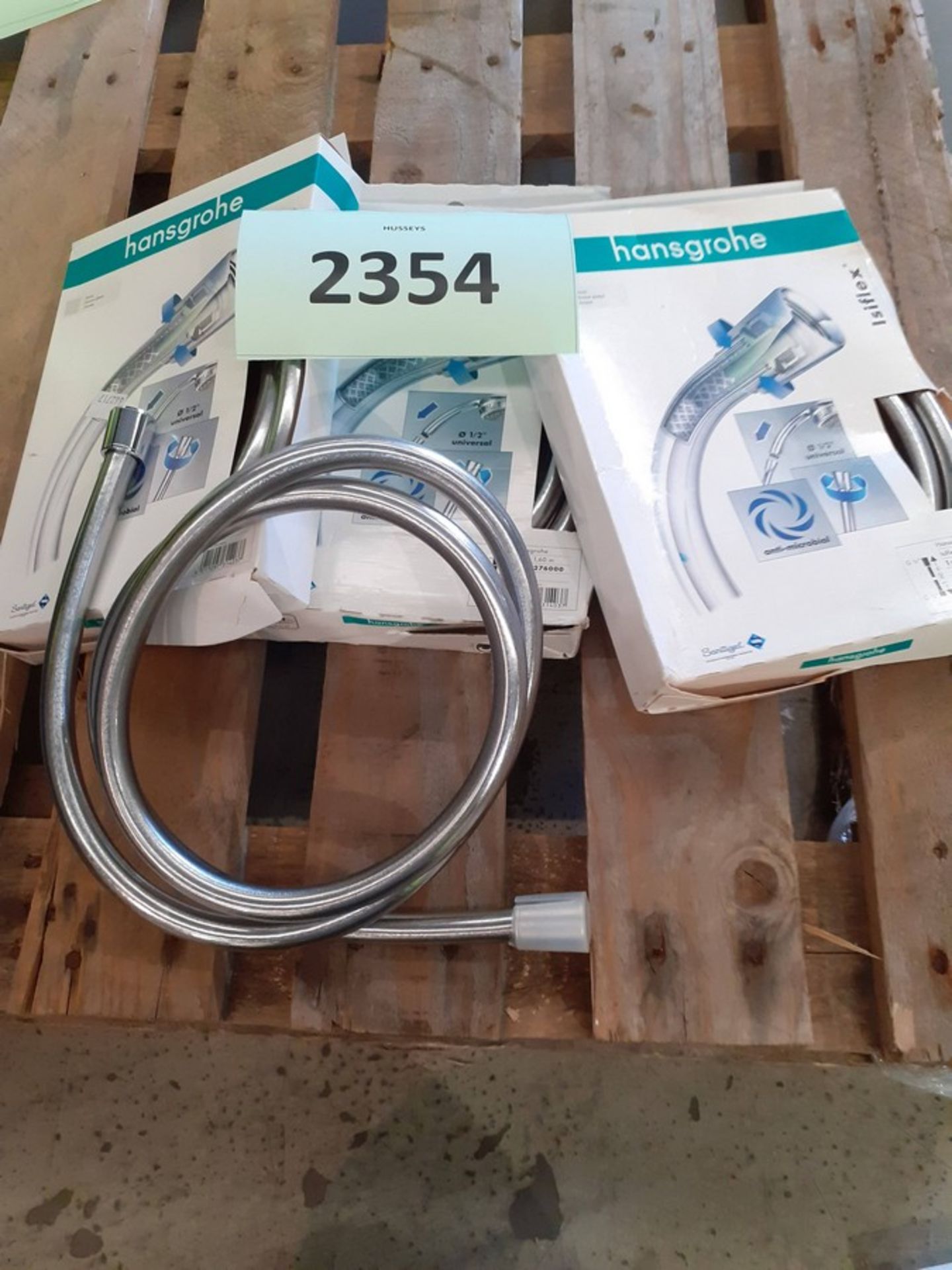 Hansgrohe isiflex chrome plated shower hose 1.6M - 28276-000 x3