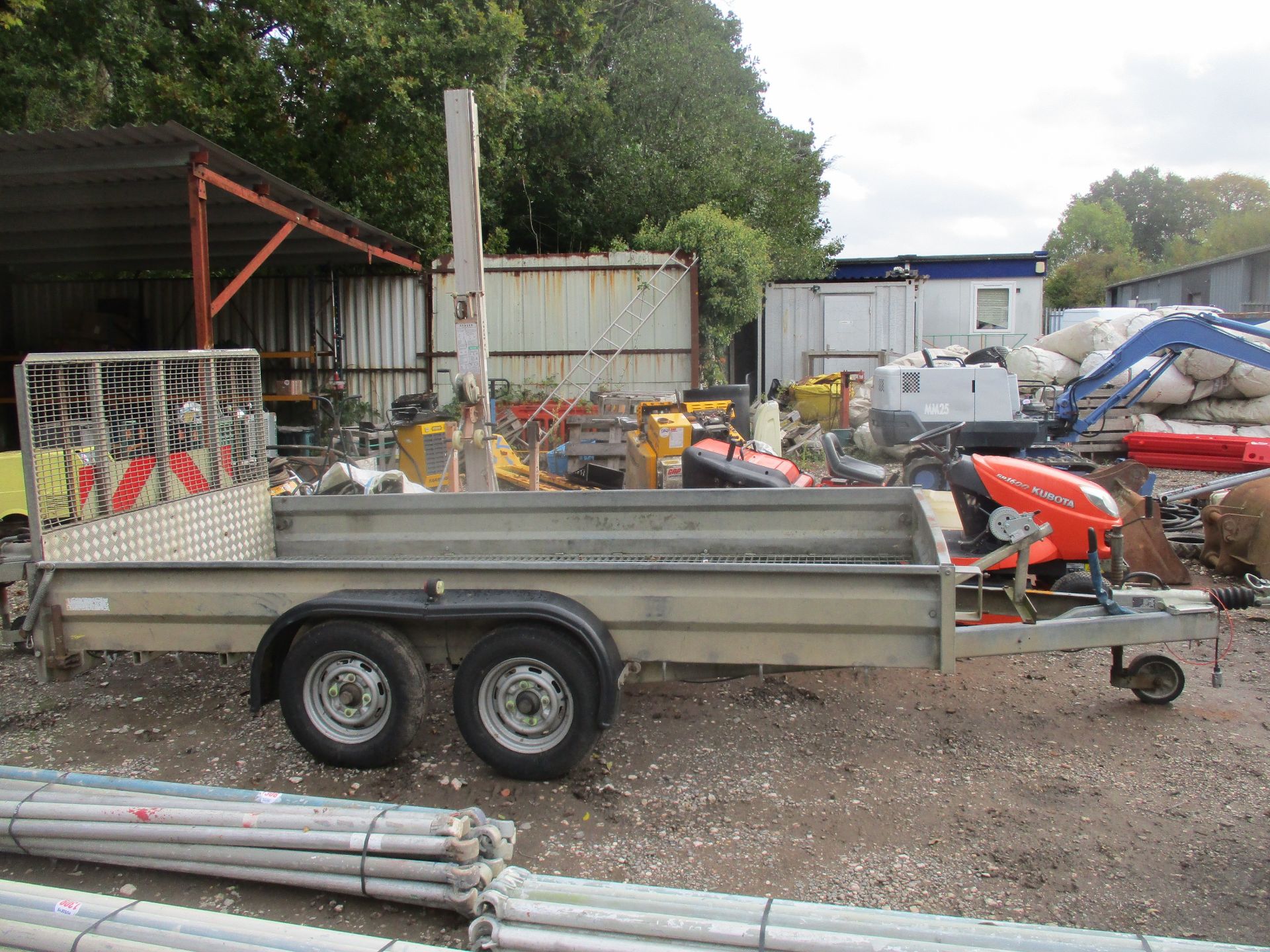 WESSEX TWIN AXLE PLANT TRAILER