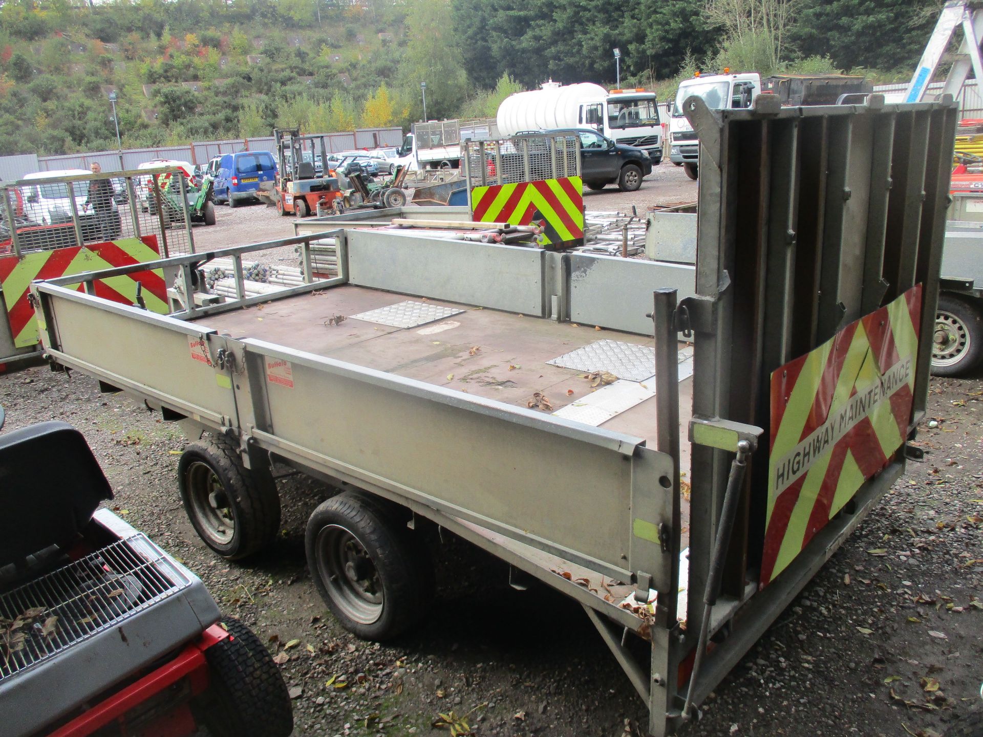 BUFFALO TWIN AXLE PLANT TRAILER - Image 3 of 3