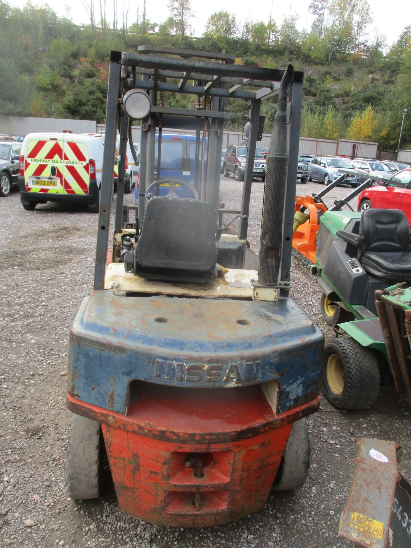 NISSAN 25 DIESEL FORKLIFT RDL - Image 4 of 4