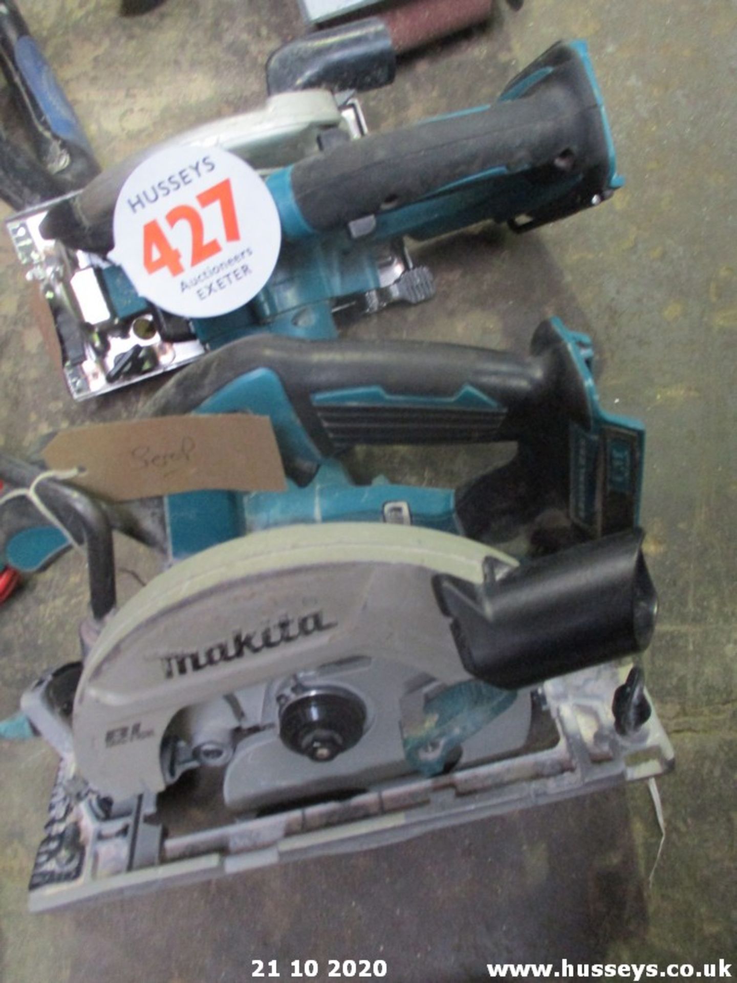 2 CORDLESS MAKITA SAWS