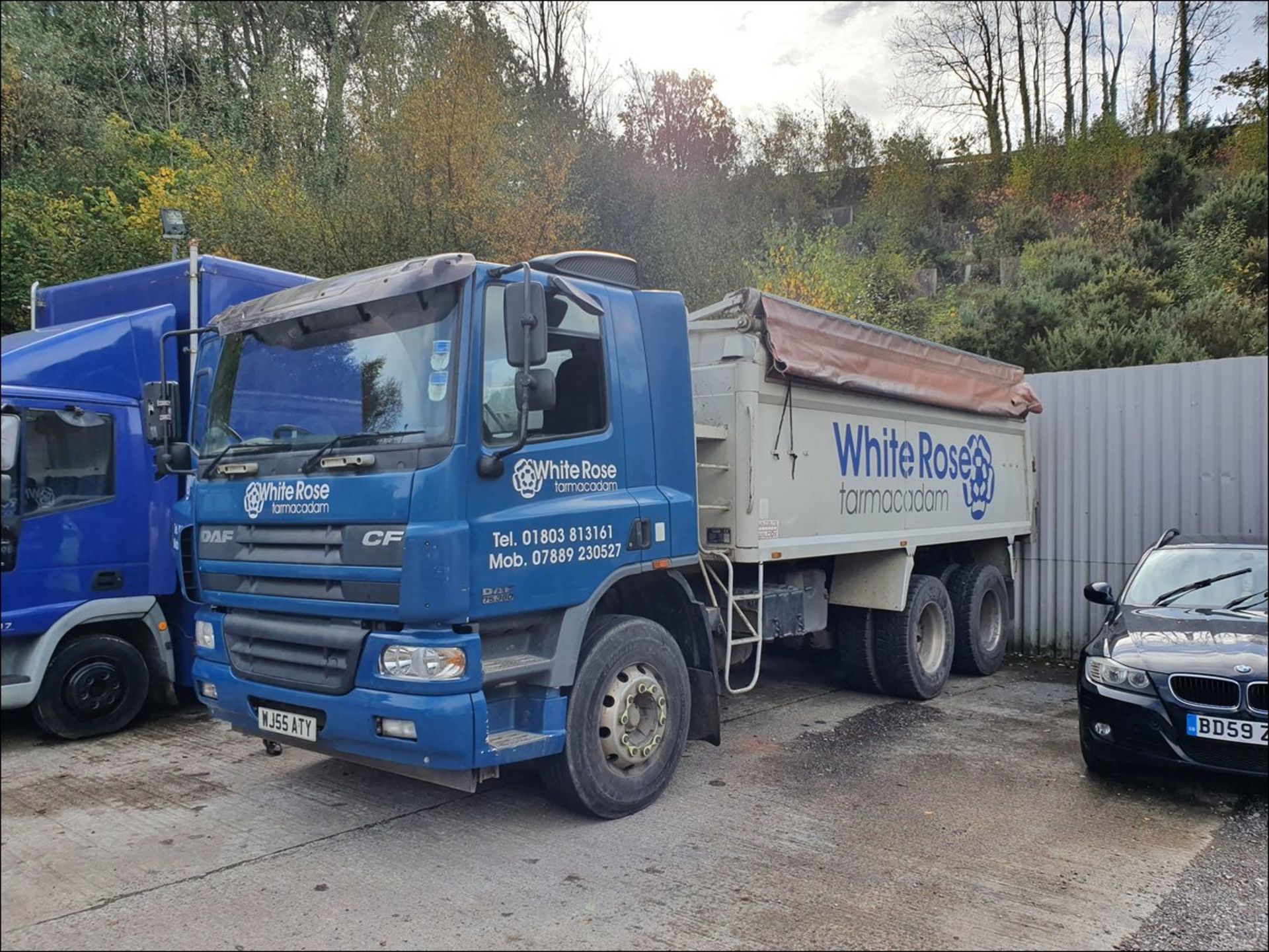 05/55 DAF TRUCKS FAT CF75.360 - 9200cc 2dr Tipper (Blue, 393k) - Image 7 of 7