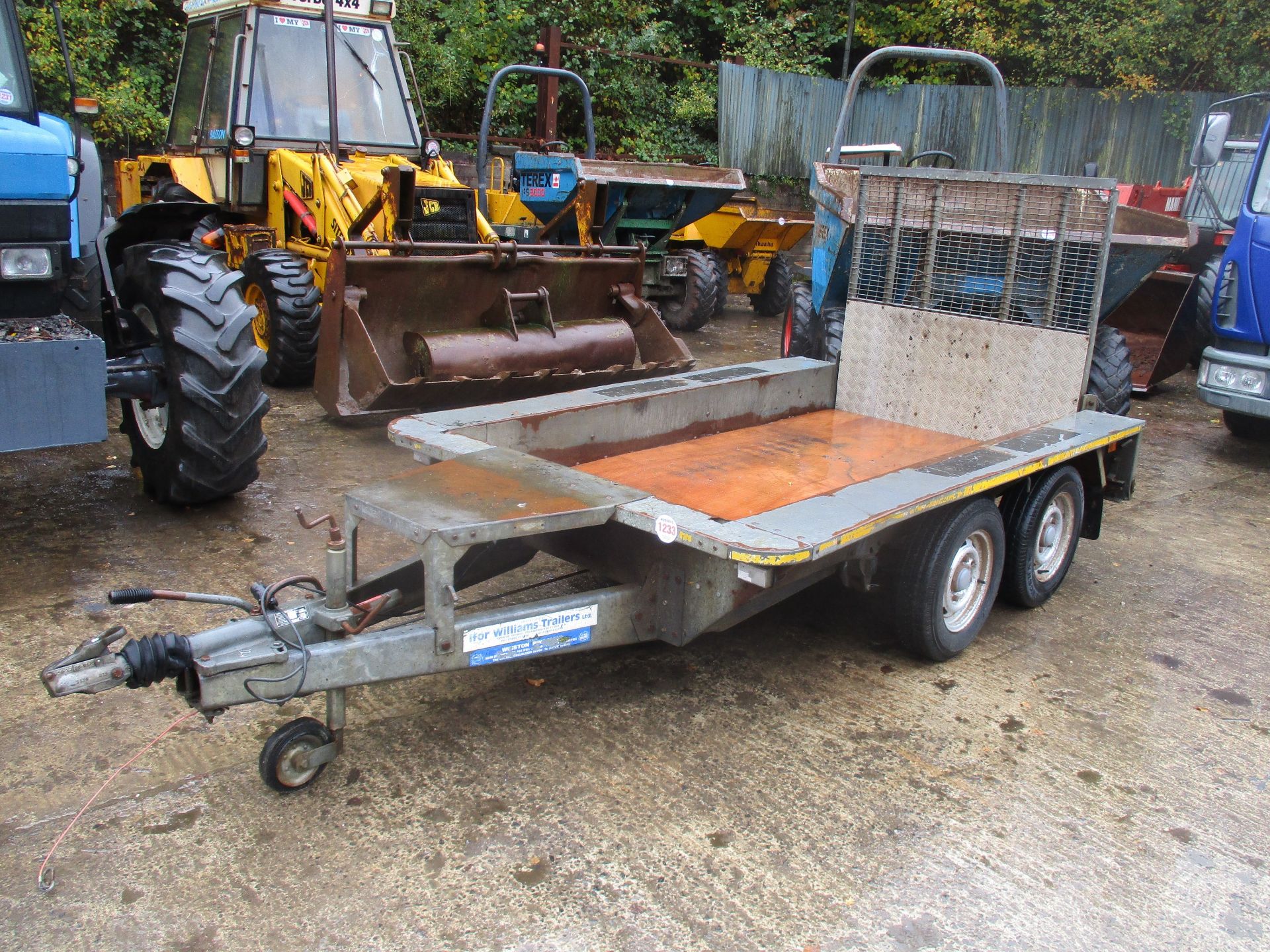 IFOR WILLIAMS TWIN AXLE PLANT TRAILER