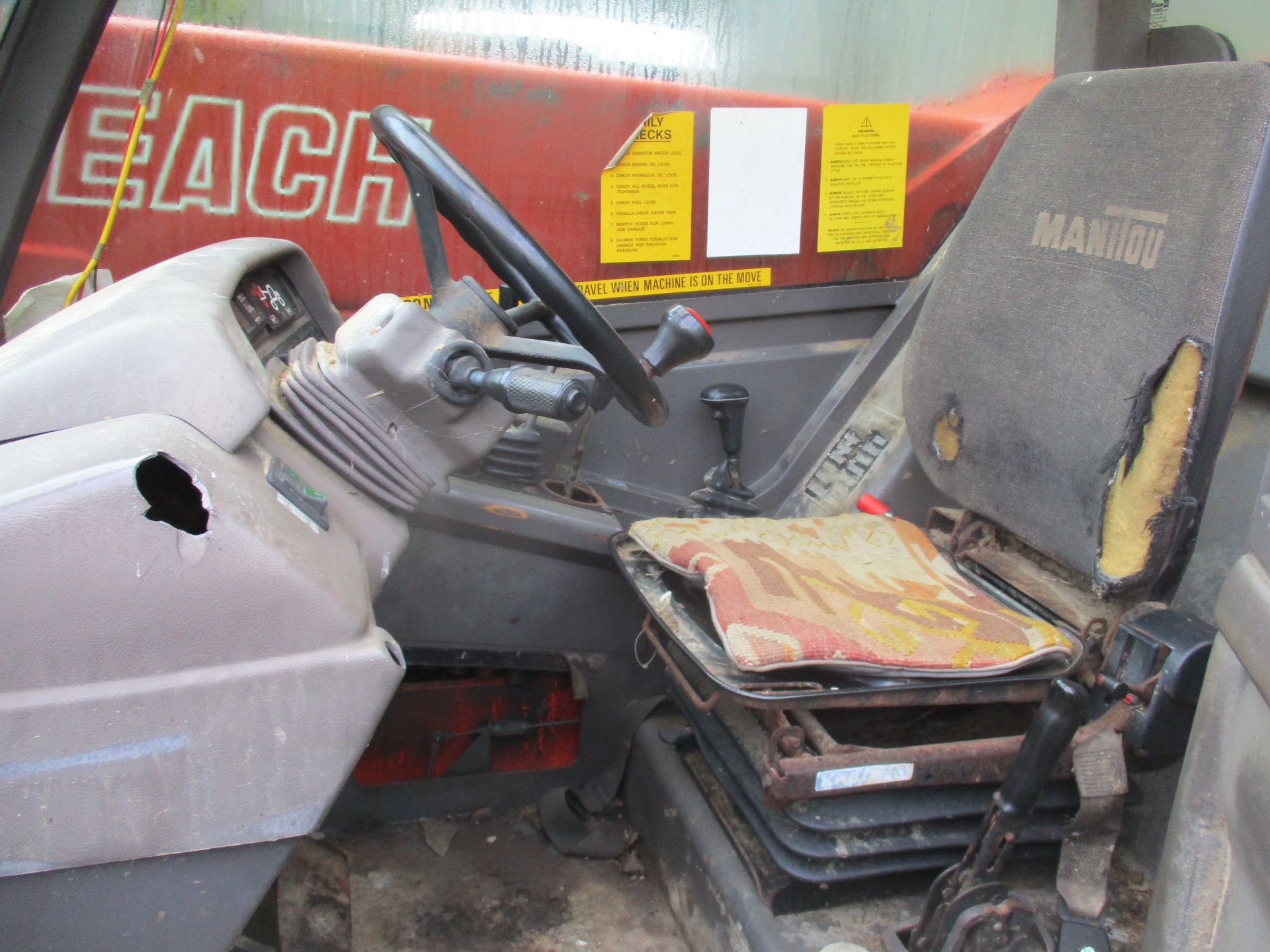 MANITOU MLT728 TURBO TELEHANDLER C.W BUCKET - Image 4 of 5