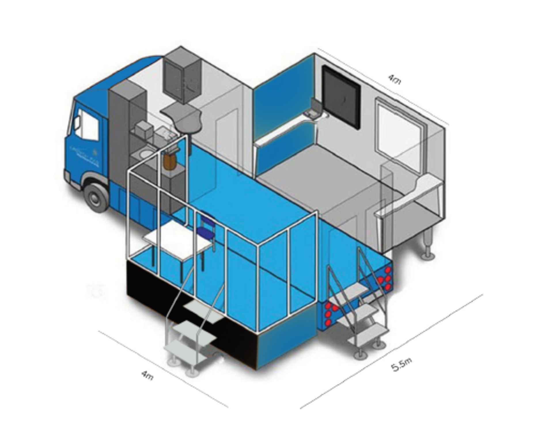 06/56 IVECO EUROCARGO EXHIBITION VEHICLE - 3920cc (Blue, 33k) - Image 10 of 13