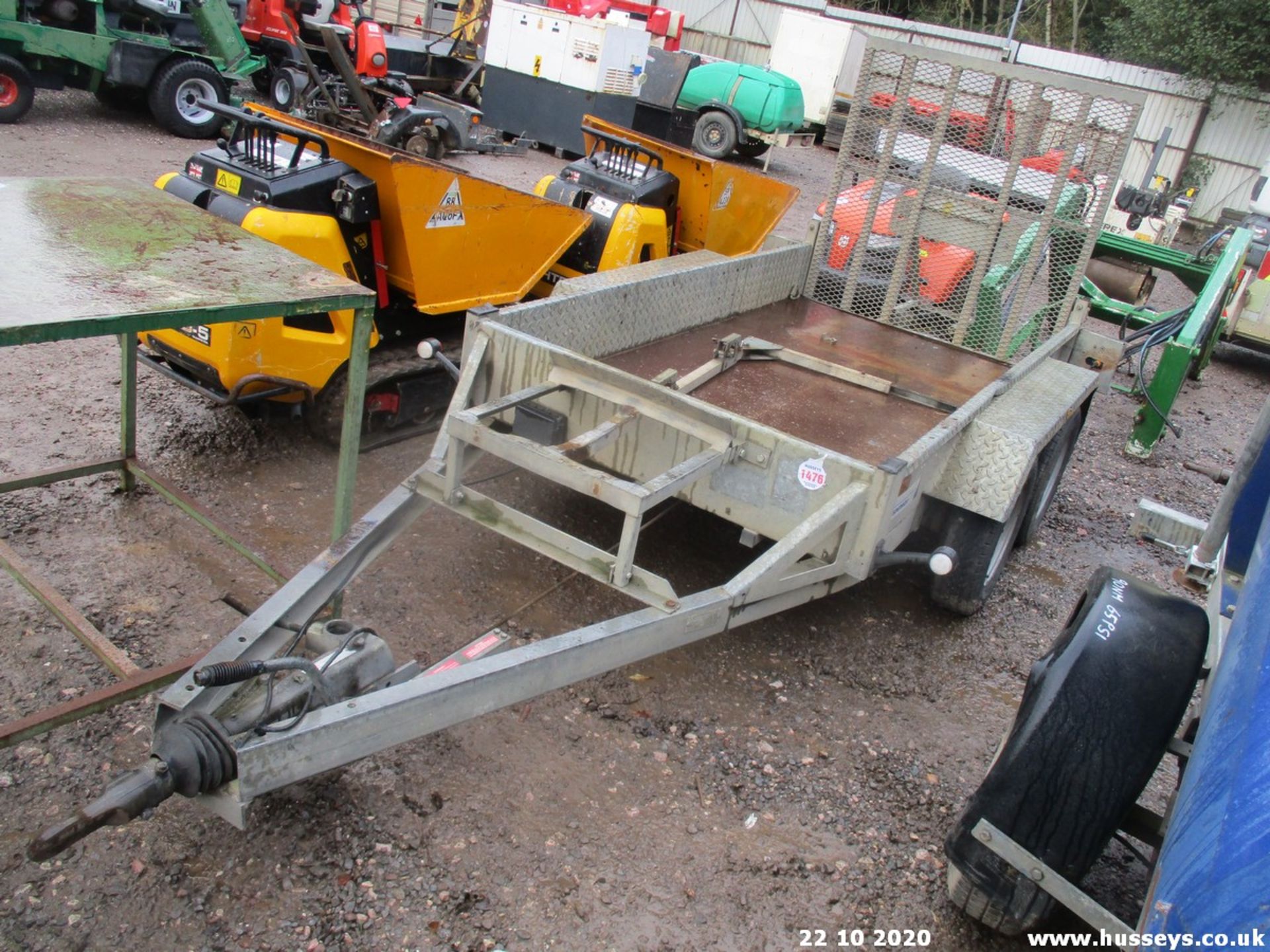 INDEPSENSION TWIN AXLE PLANT TRAILER