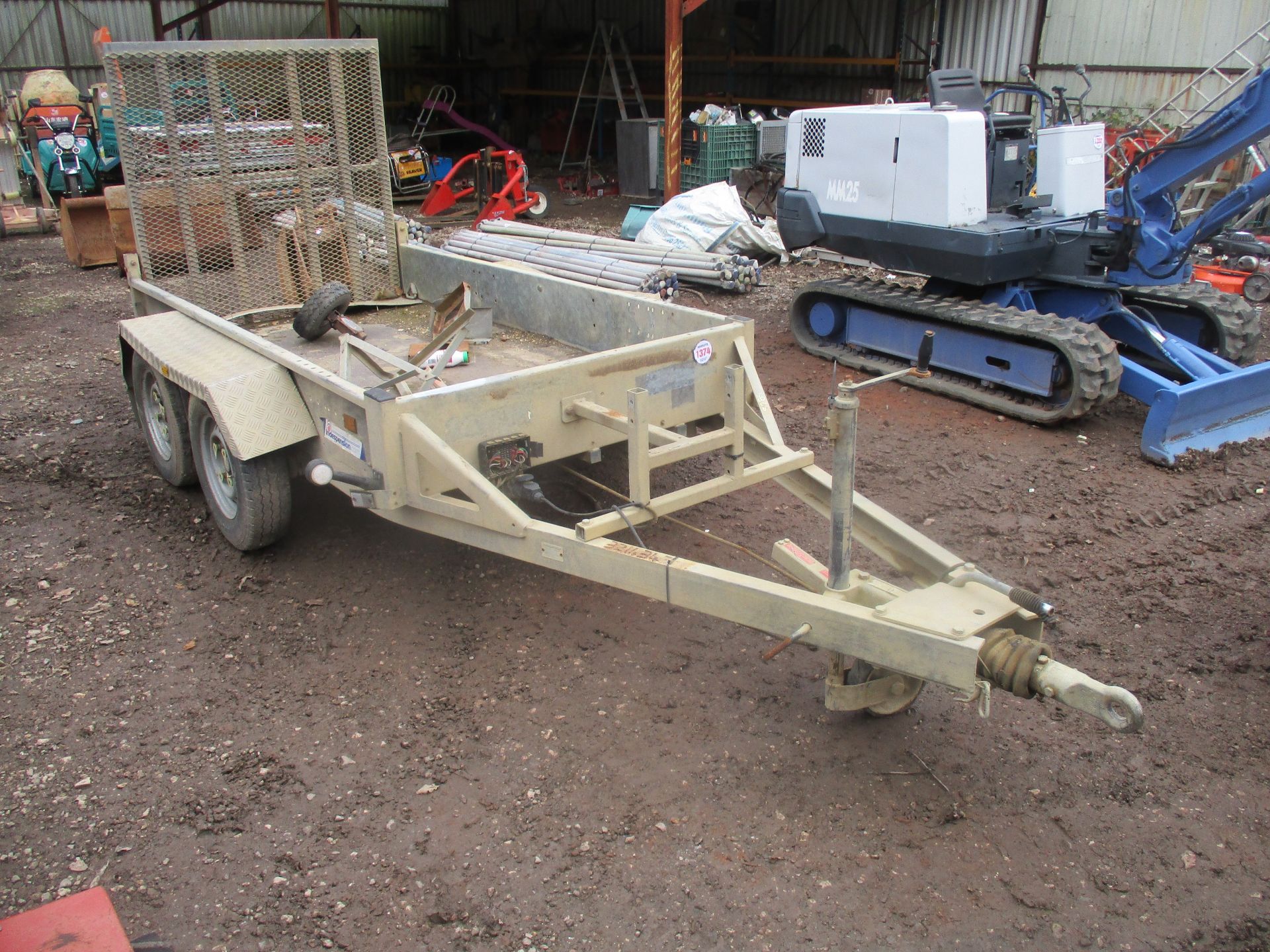 INDESPENSION TWIN AXLE PLANT TRAILER - Image 2 of 3