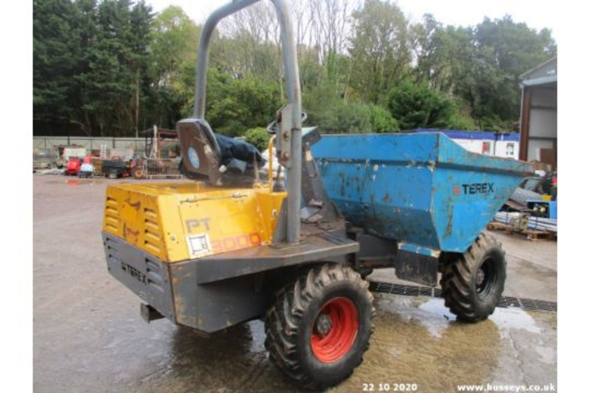 TEREX 3 TON STRAIGHT TIP DUMPER - Image 2 of 6