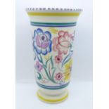 A Poole pottery vase, 21cm