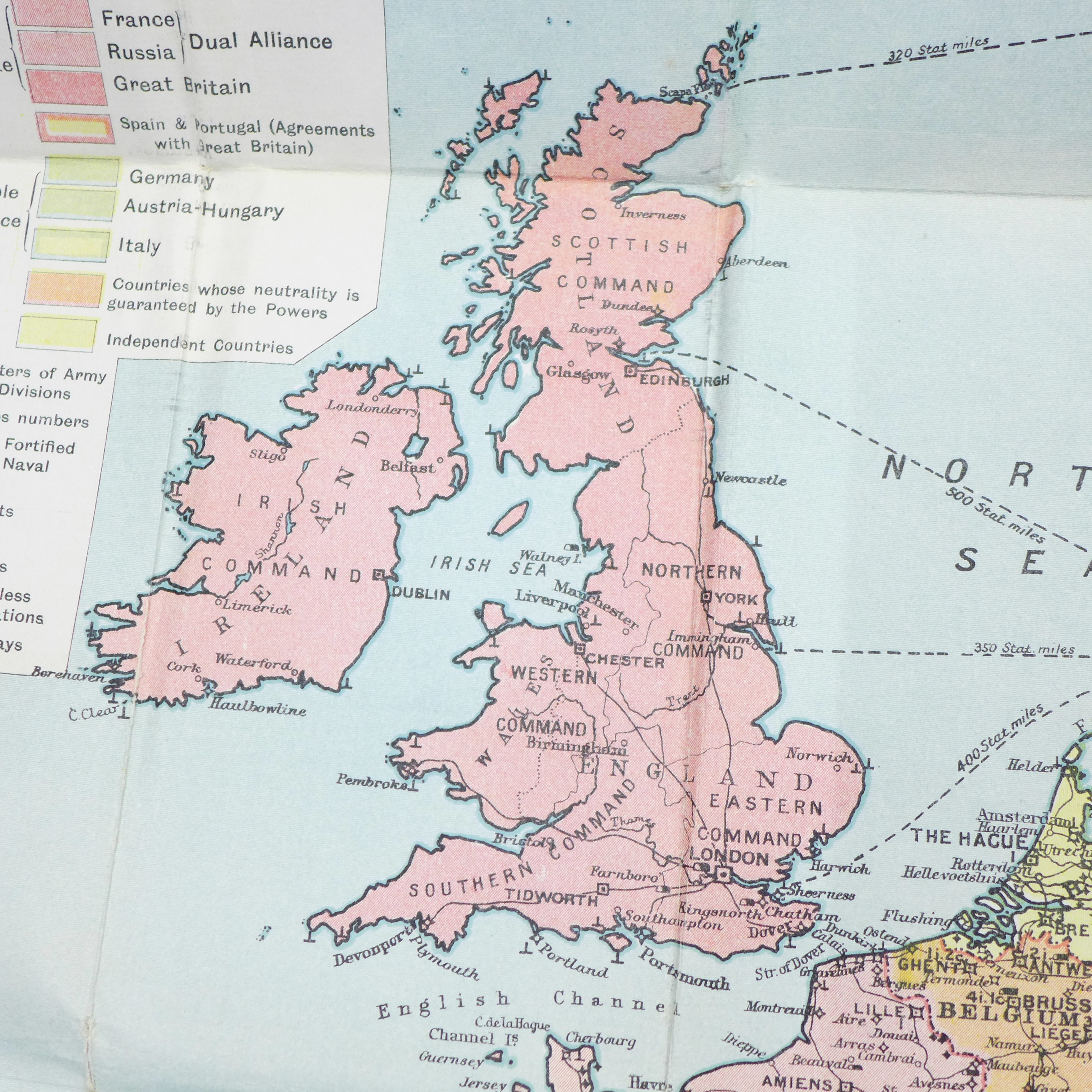 A Daily Mail War Map, The London Geographical Institute, Geroge Philip & Son Ltd. - Image 5 of 5