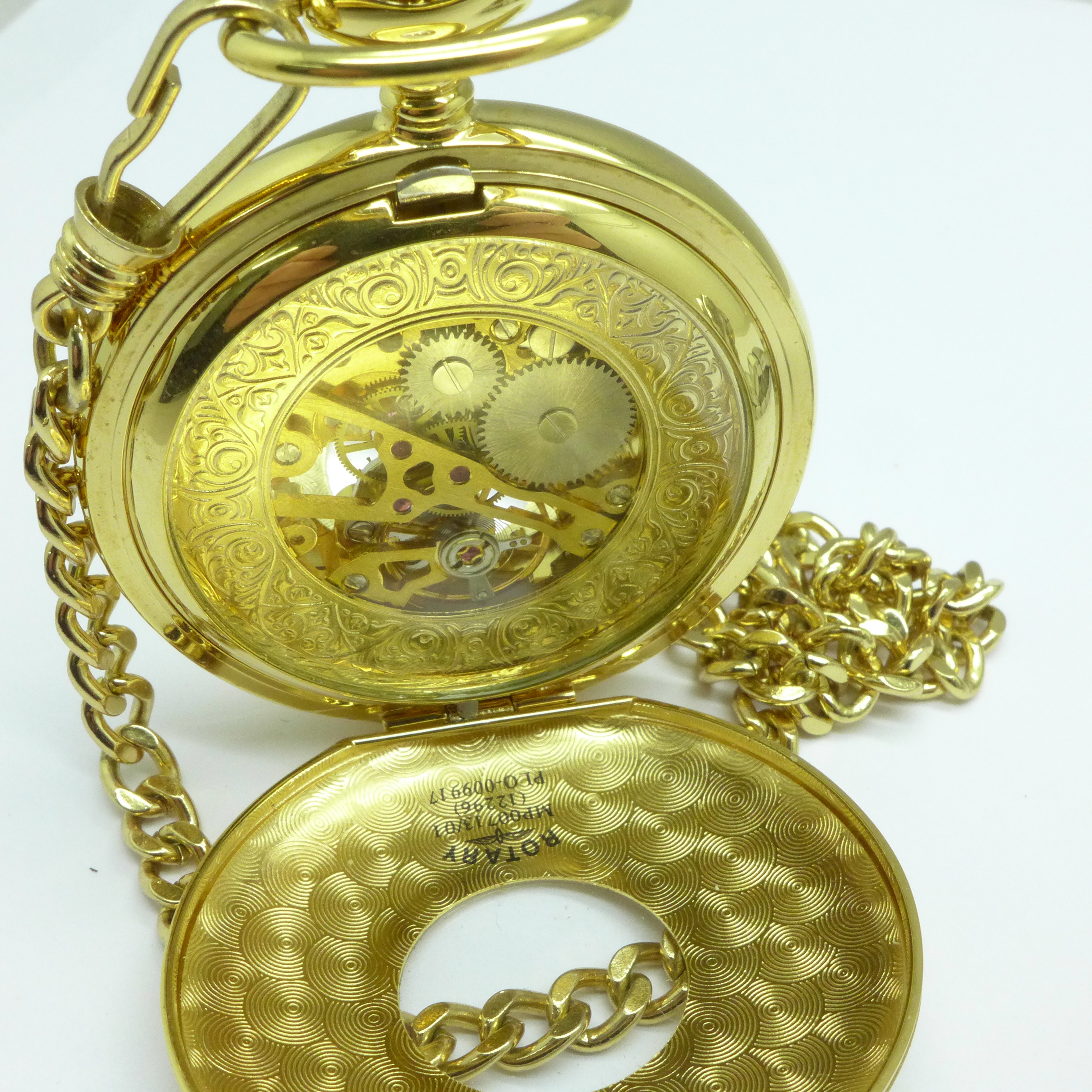 A Swatch wristwatch and a modern Rotary pocket watch - Image 3 of 3