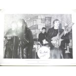 The Beatles limited edition Cavern print, 1 of 500 by Jim Hughes signed by Pete Best
