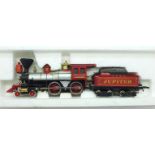 A Bachmann HO gauge American 4-4-0 model steam locomotive, Central Pacific, boxed, box a/f