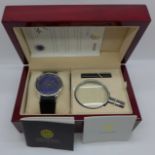 The Greenwich Commemorative Celestial Watch by Accurist, number 0684, boxed