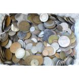 4.1kg of mixed foreign coins