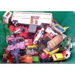 A collection of model vehicles, Burago, Maisto, etc.