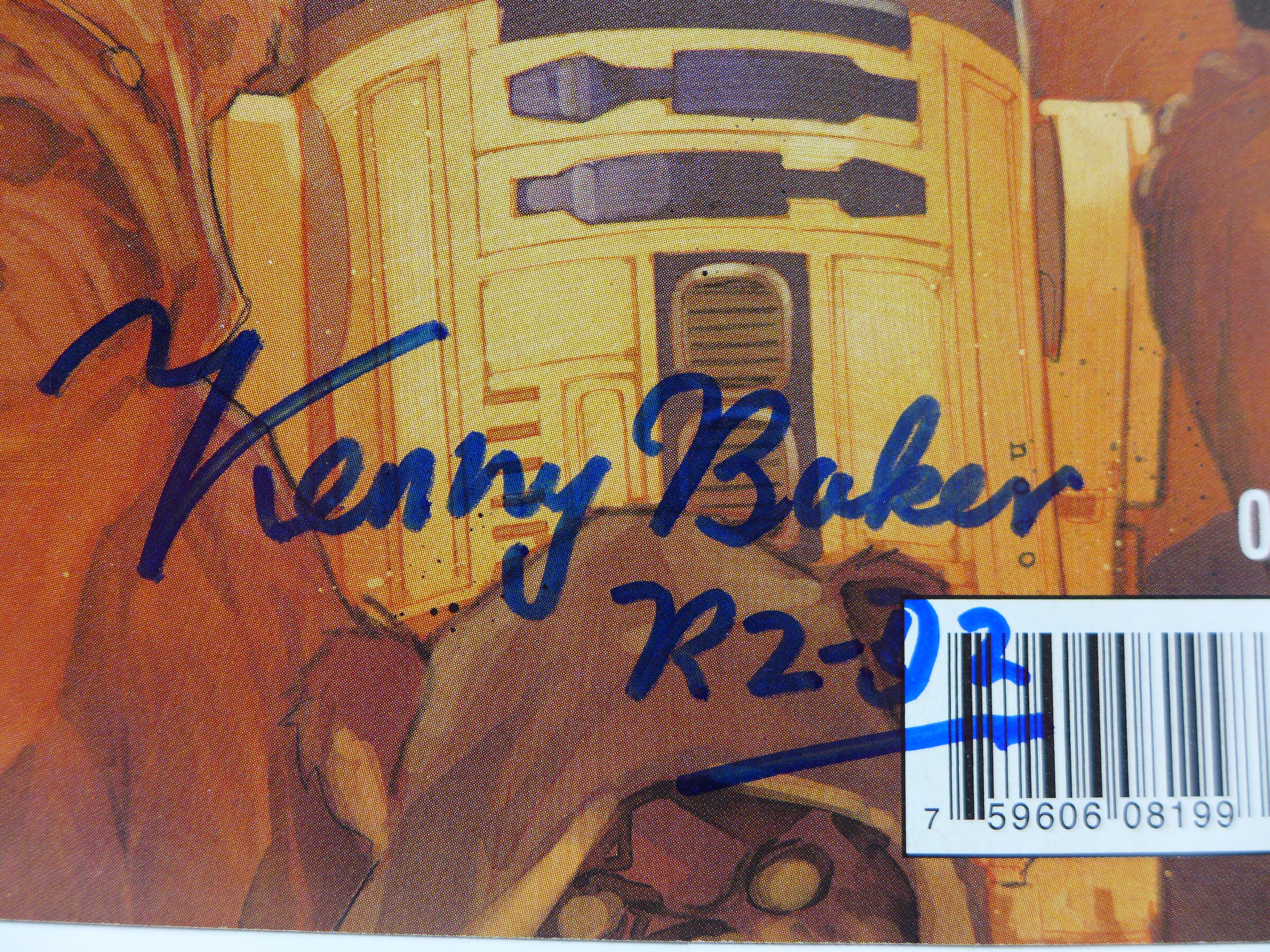 A Star Wars comic signed by Kenny Baker (R2D2) and Anthony Daniels (C3PO) - Image 3 of 3