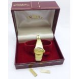 A 9ct gold Rotary wristwatch with spare links