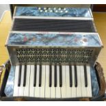 A Viceroy accordion, cased