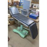 An Alan & Hanburs Ltd. medical examination couch