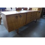 A teak sideboard